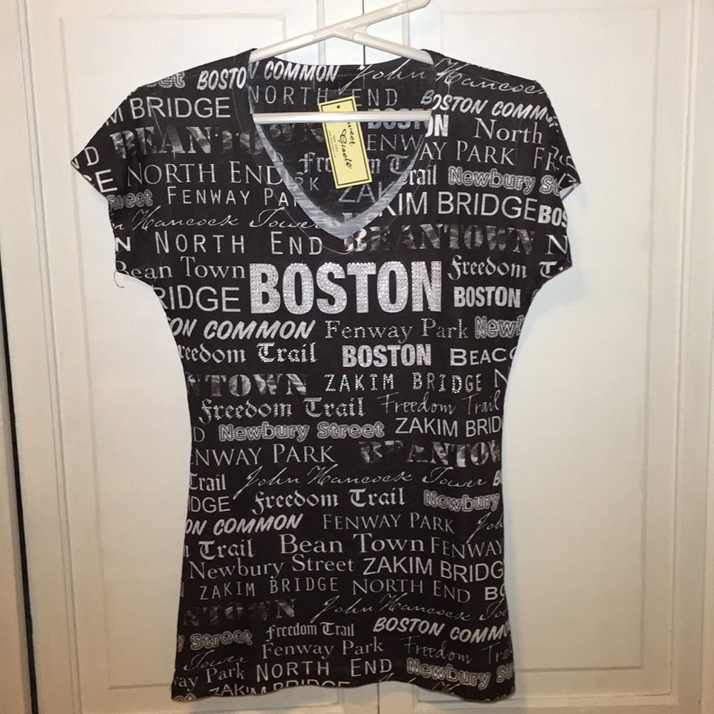 Boston fitted short sleeve shirt